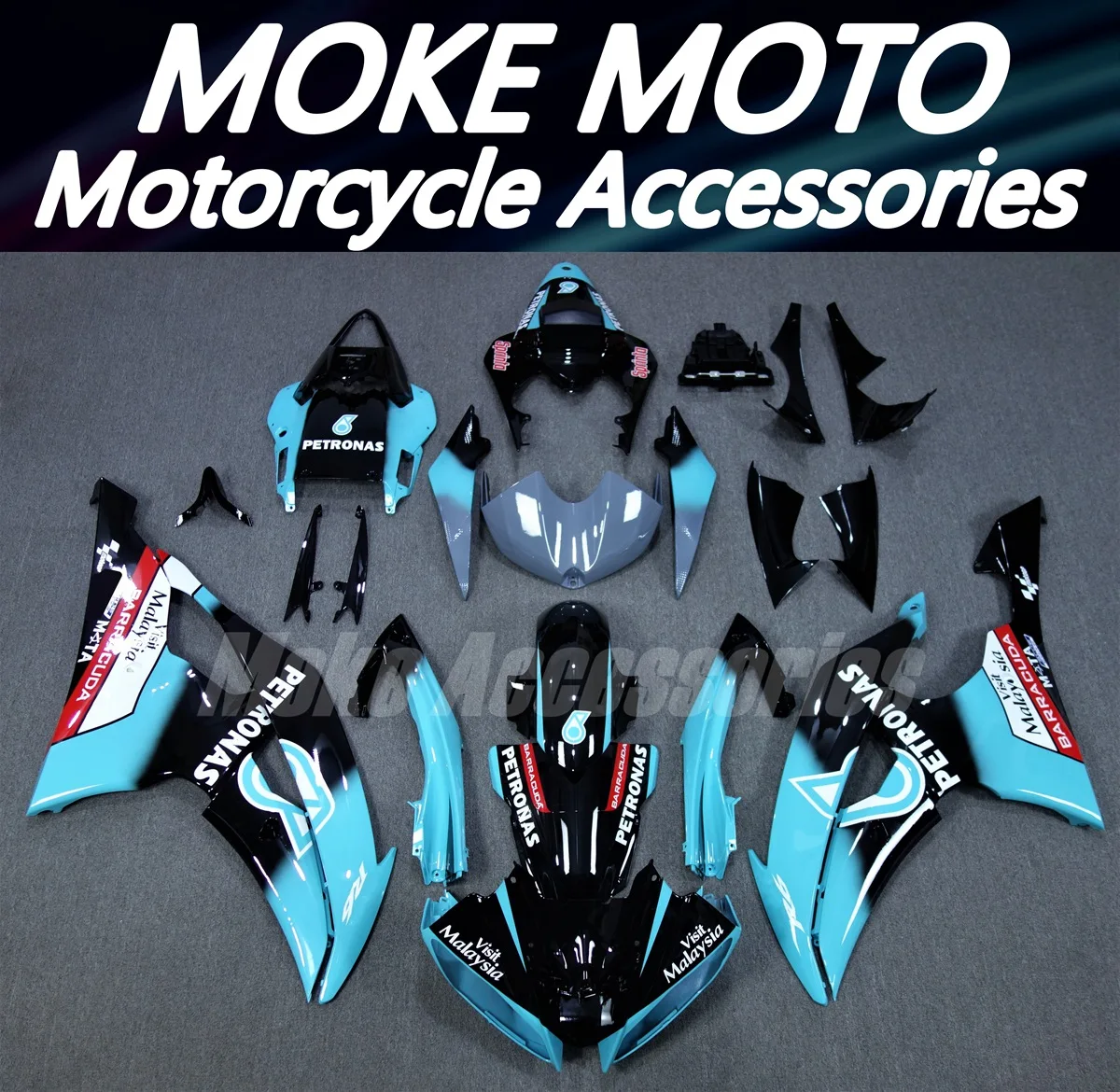 

Motorcycle Fairings Kit Fit For Yzf R6 2008 2009 2010 2011 2012 2013 2014 2015 2016 Bodywork Set Abs Injection Black White Blue