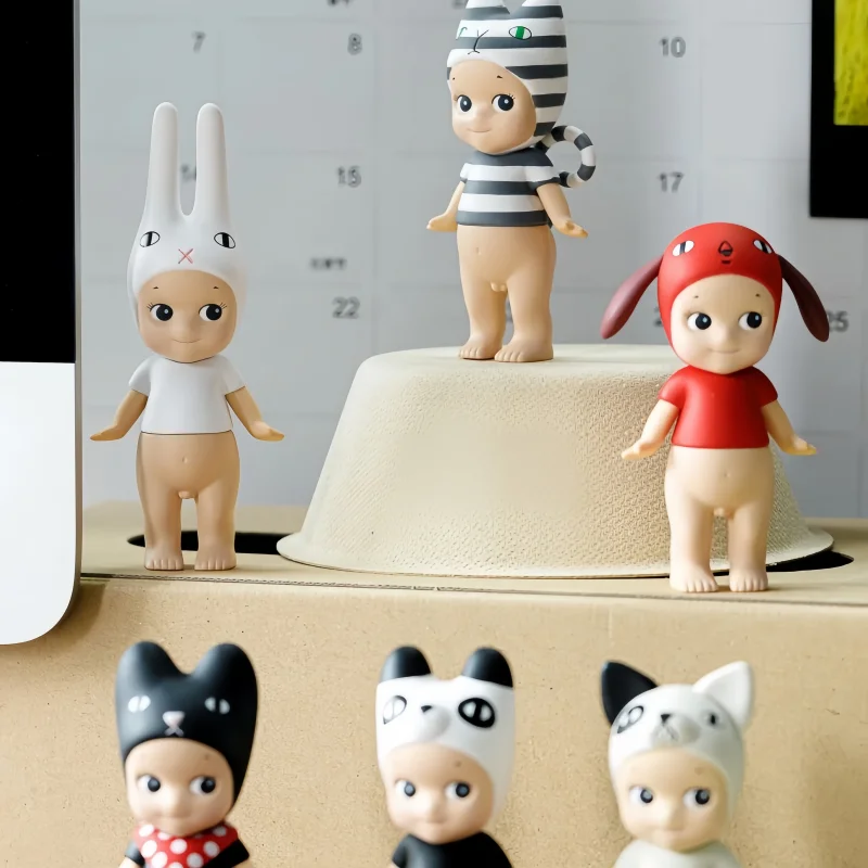 

In Stock Genuine Sonny Angel Cratures Series Confirm Blind Box Doll Cute Ornament Gift Box Set Decoration Holiday Xmas Gift Toy