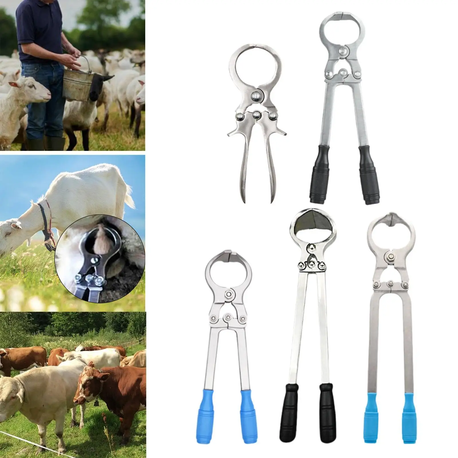 

Livestock Castration Pliers Veterinarians Household Animal Emasculator