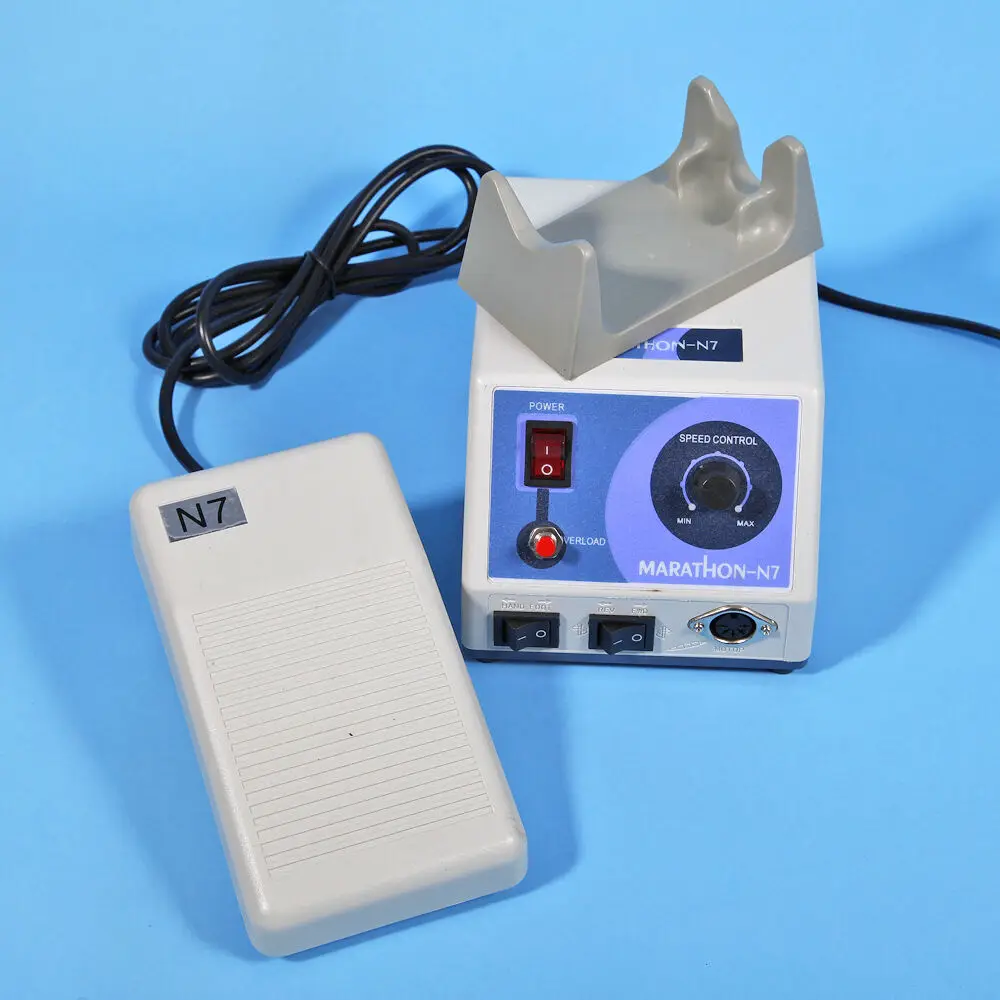 

Dental Lab Marathon Micromotor Polish Electric Motor Control Unit N7 Machine 110V/220V