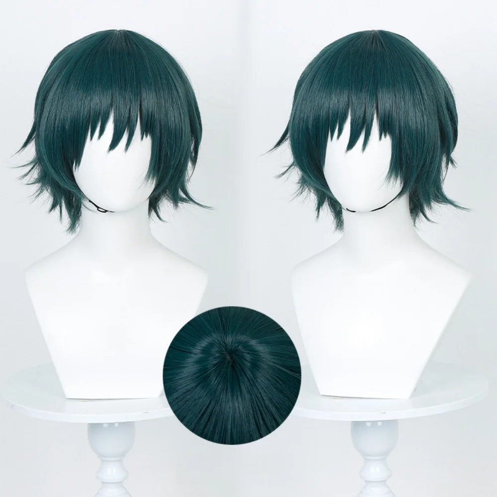 Anime Maki Zenin Cosplay Wig Maki Zenin Rose Net Wig Halloween Party Cos