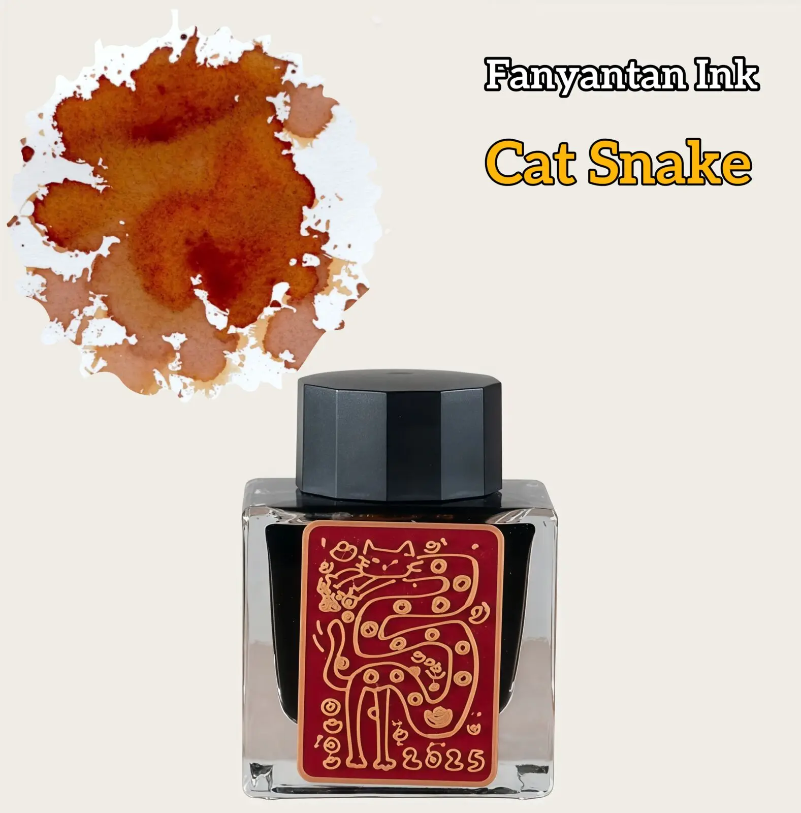

Fanyantan Ink, Cat Snake, Pen shading Ink 50ml