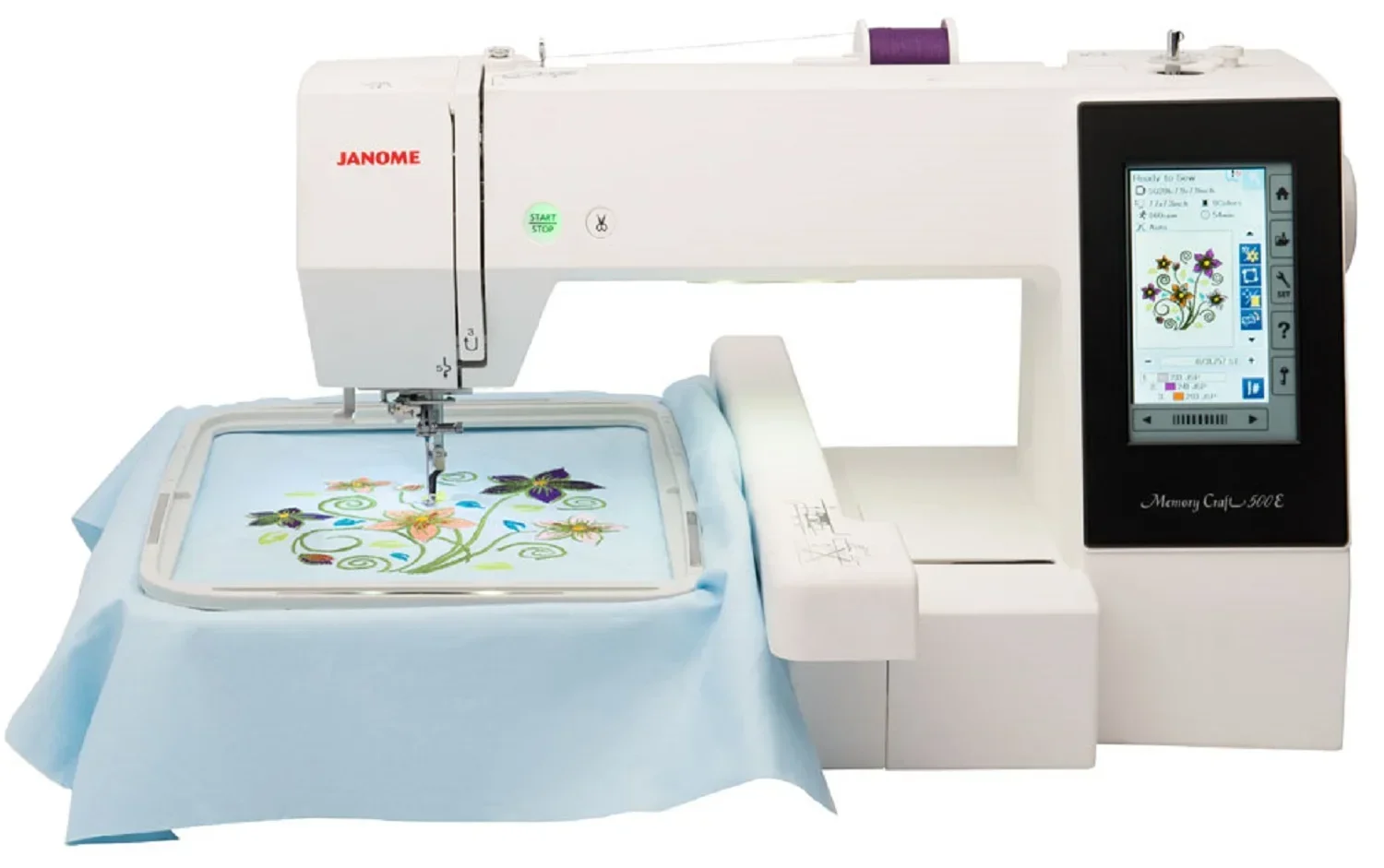 Sconto estivo del 50% VENDITE CALDE PER Janome Memory Craft 500E Macchina da ricamo per macchine da ricamo industriali per sal