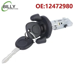 YAOPEI 12472980 15815961 Ignition Switch & Lock Barrel Cylinder for Cadillac Escalade for Chevrolet Silverado for GMC Savana