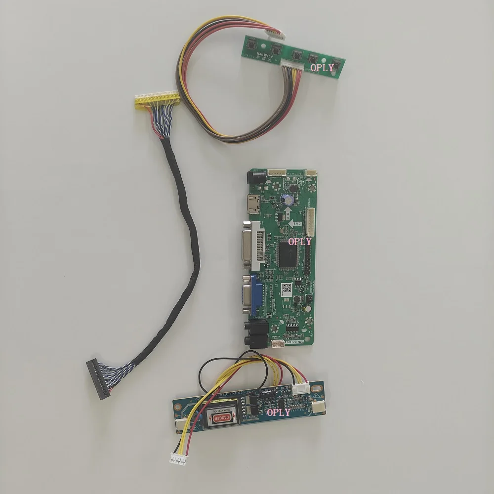 

Kit For LTM230HT02 LTM230HT03 2CCFL 1920x1080 panel 23.0" M.NT68676 DVI VGA LCD DIY Controller board HDMI-compatible