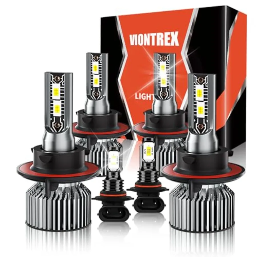 High Low Beam Fog Light Bulbs Set Fit d 2005 2006 2007 2008 2009-2018 2019 2020 2021 2022 Driving Light Bulb, 6500K White Car L