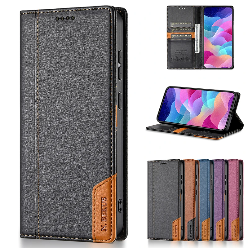 Luxury Wallet Magnetic Leather Case For Galaxy A12 A13 A14 A23 A24 A25 A33 A34 A51 A52 A53 A71 A05S A06 A07 S20 S10 S9 Note10 20