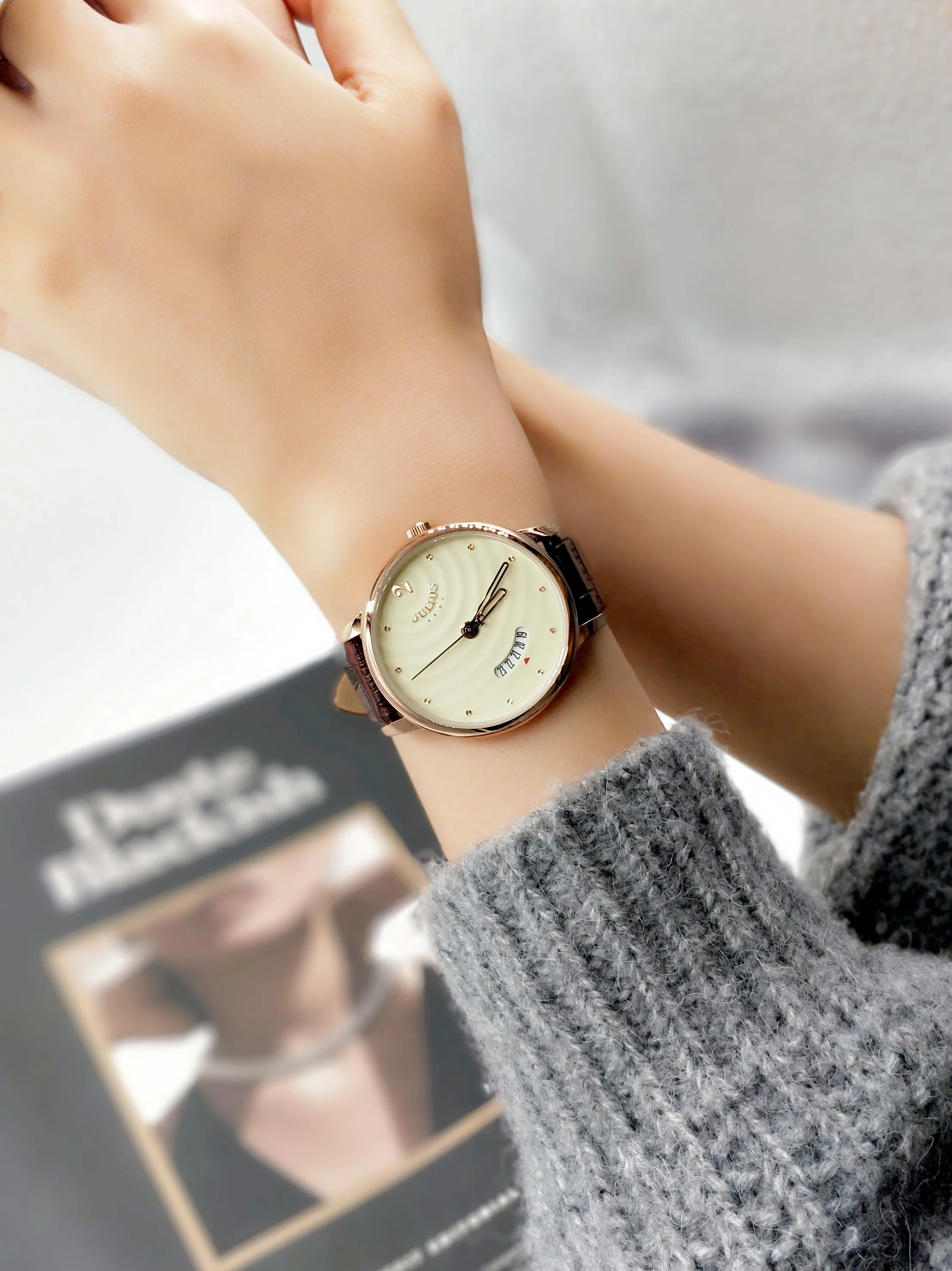 New Luxury French-Style Women'S Watch, Small And Exquisite, High-Quality Wristwatch For Women, A Unique Gift For Her.