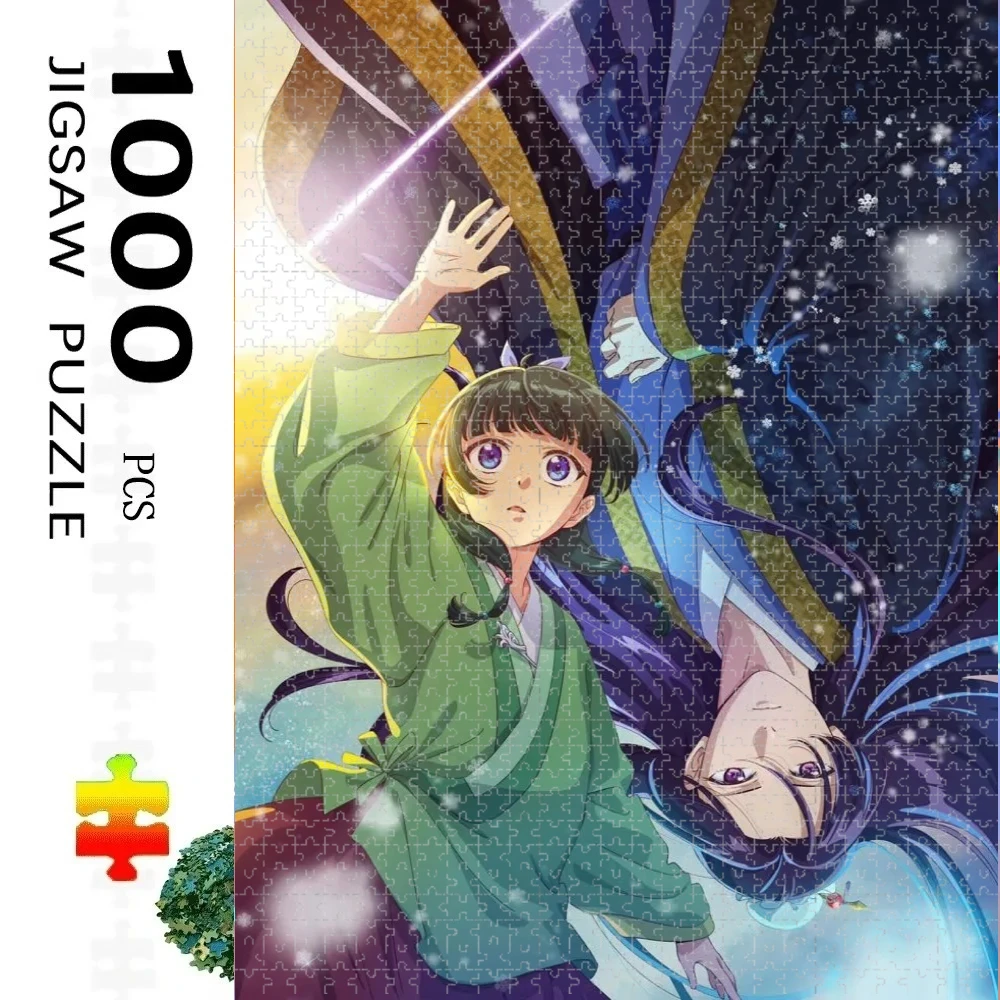 

Пазл-головоломка «Дневники аптекаря» (1000 деталей), аниме-пазл для дома, игры-головоломки для взрослых, семейные развлечения, напольные пазлы, игрушки для детей