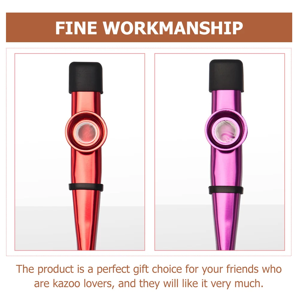 

6Pcs Kazoo Silicone Covers Flexible Durable Protective Anti-Dust Covers Lightweight for Kazoo Instruments Protective Cover