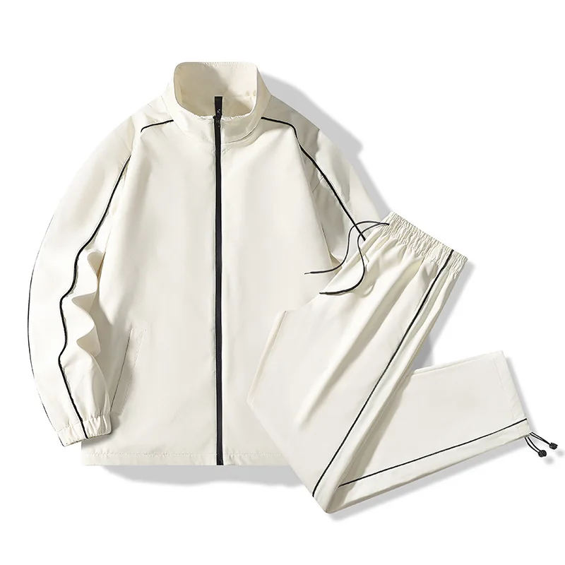 

Мужская уличная куртка и брюки, комплект весенне-осеннего повседневного спортивного костюма, водонепроницаемая ветровка, термобелье для пешего туризма, треккинга, спортивная одежда из двух предметов