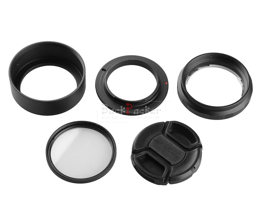 2016 ใหม่กล้อง Macro เลนส์ย้อนกลับอะแดปเตอร์ป้องกันสําหรับ Sony NEX5 a5000 a5100 A6000 A6300 A6500 A7 II A7R A7R II A7S NEX7