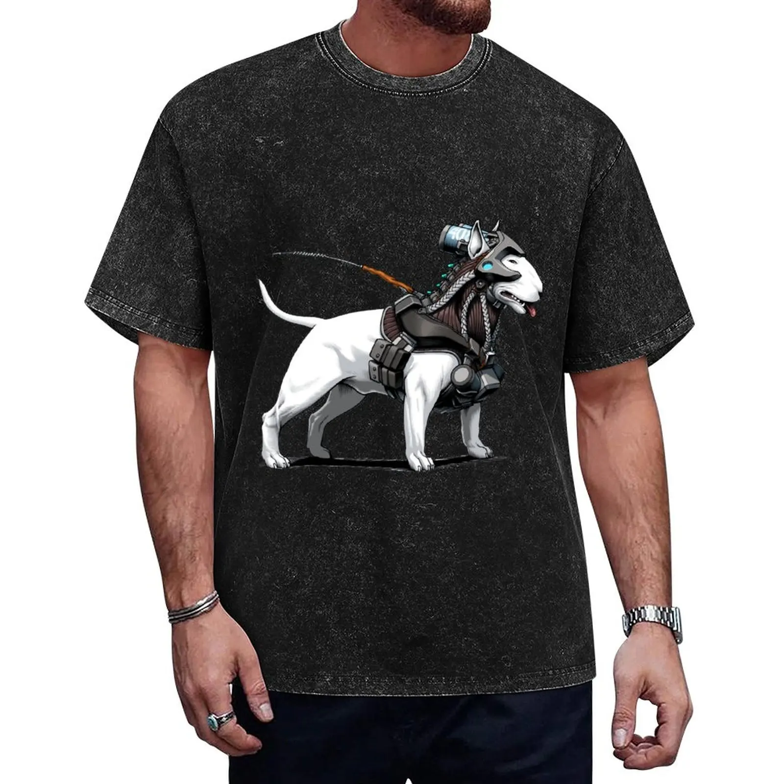 

Tech Bull Terrier T-Shirt Funny t-shirts new edition mens vintage t shirts
