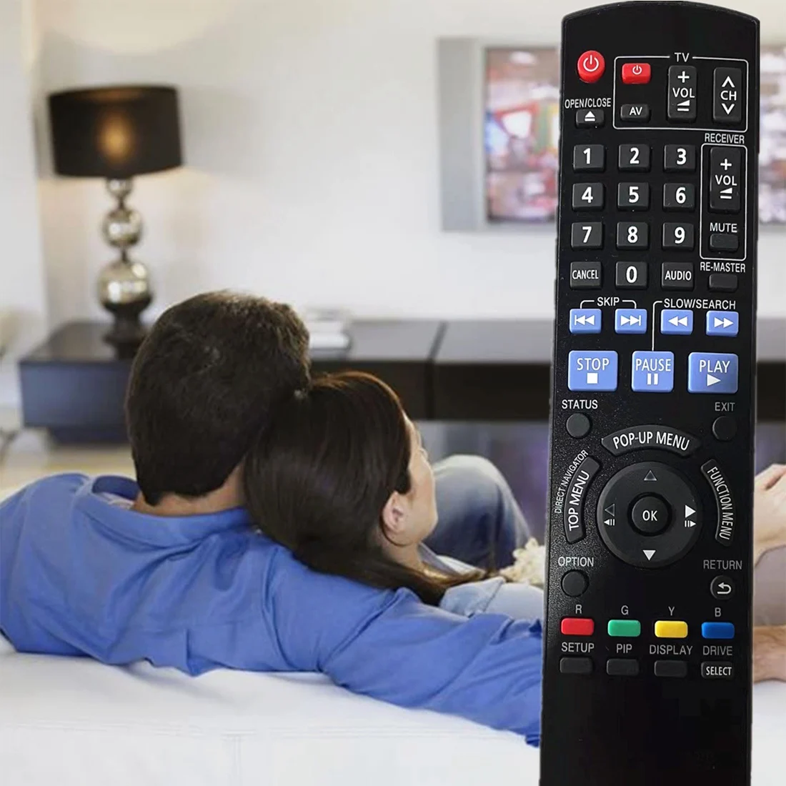 B68A nuevo Control remoto adecuado para reproductor de discos de DVD Blu-Ray Panasonic controlador N2QAYB000511