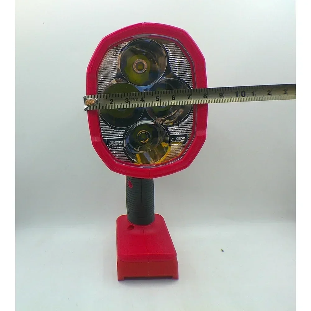 Battery Powered 18V LED Work Light Headlamp Portable for Outdoor Camping and Engineering Inspection Adjustable Angle
