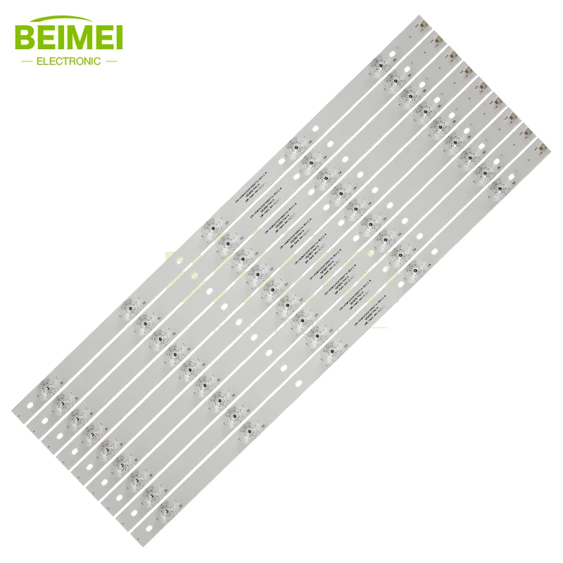 

led tv backlight tester 12-50C800-3030-5X9-OD18-540X15-180319 led light strip Sanyo 50 ce1850d2 PPTV PTV - 50 nu4 9pcs/set