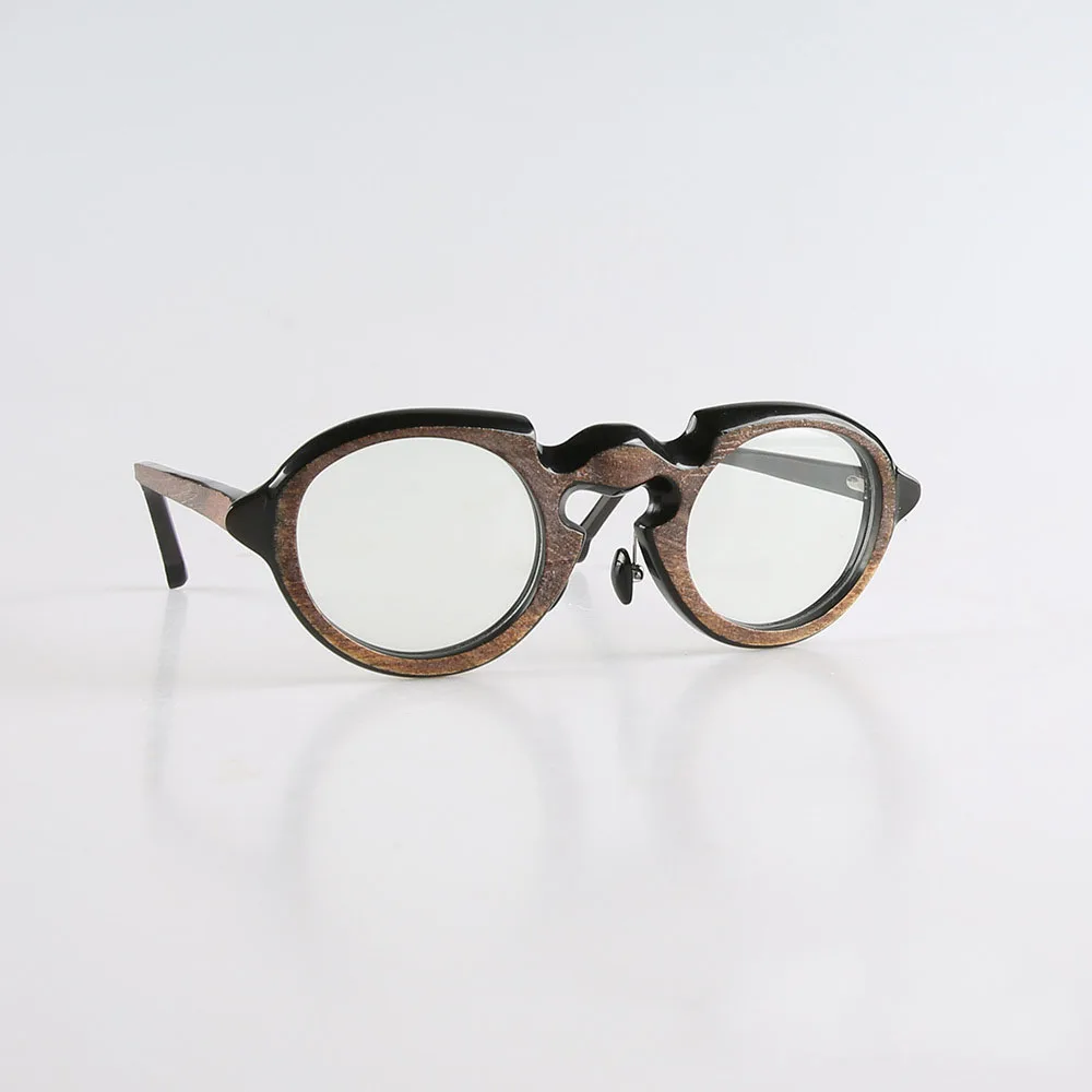 

Eyeglass Frame Unique Classic Handmade Antique Buffalo Horn Reading Prescription Women's Man Glasses Frames Optical Eyewear