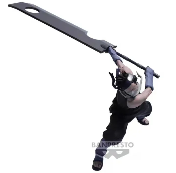 In Stock New Bandai Glasses Factory Scenery VIBRATION STARS Momochi Zabuza - Figure Doll Anime Model Collection Gift