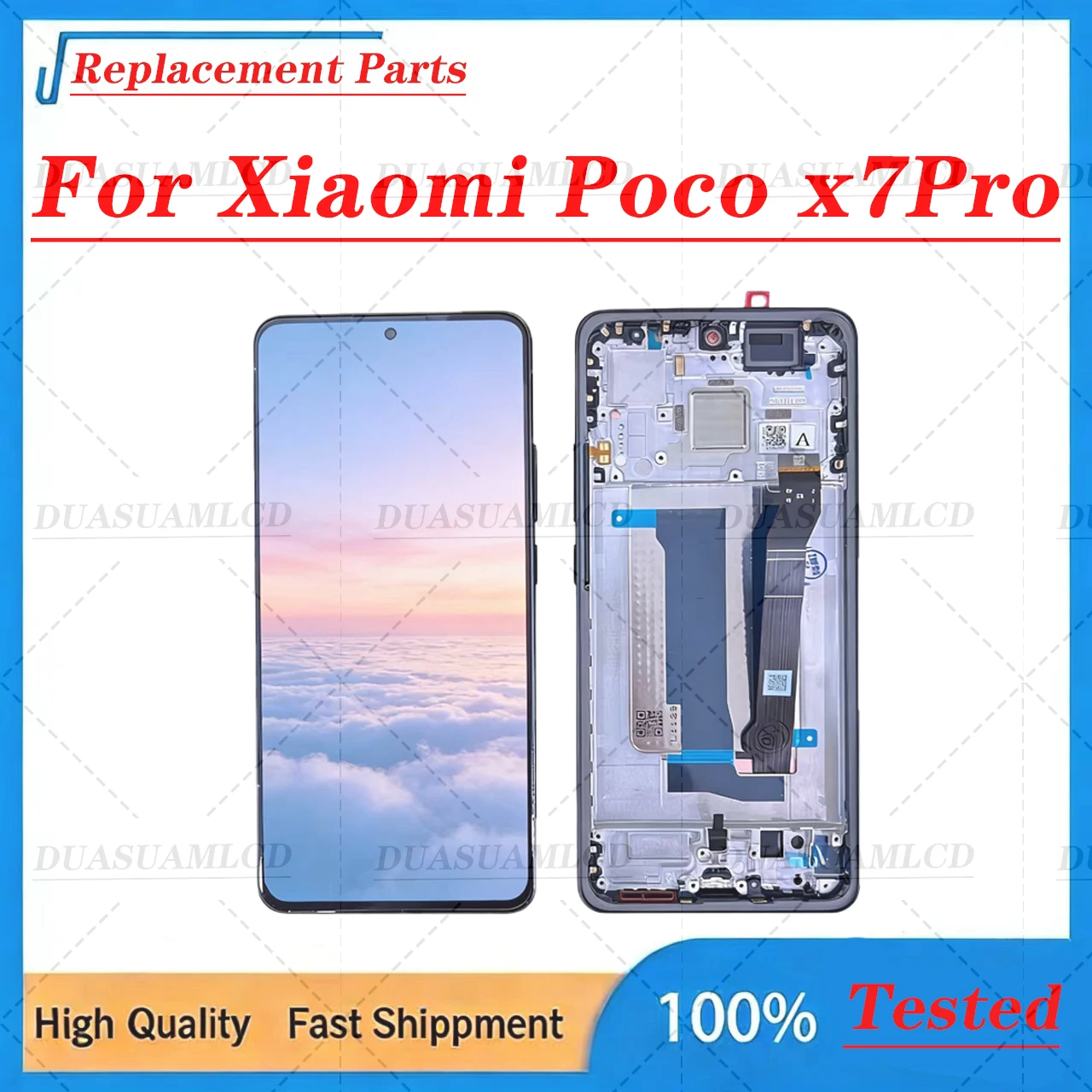 xiaomi-poco-x7-pro-2412dpc0ag-redmi-turbo-4-lcdディスプレイタッチスクリーンデジタイザーアセンブリ（フレーム交換付き）