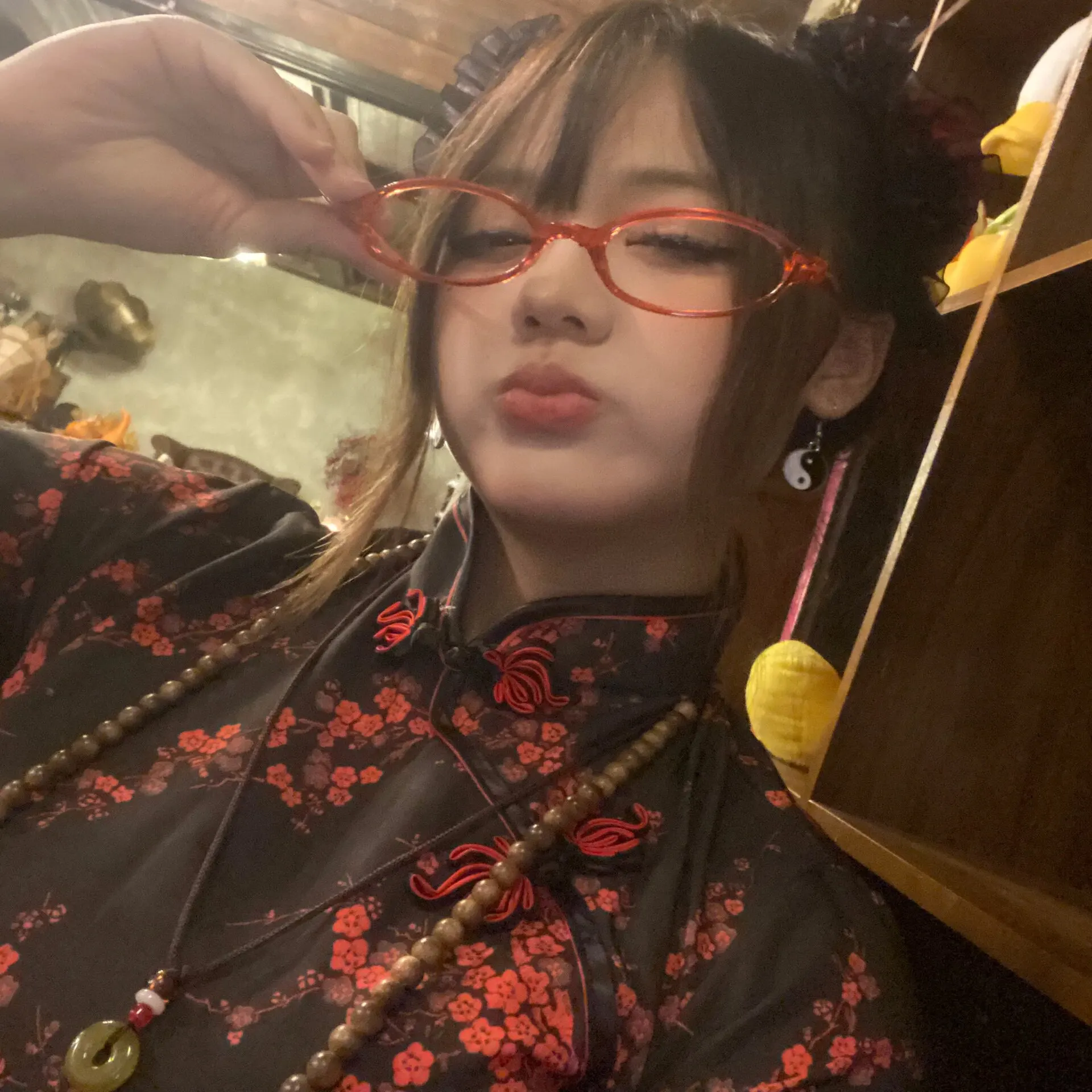 فستان تشيونغسام جديد بالطراز الصيني، زي تنكري للهالوين وعيد الميلاد، زي خادمات بأكمام قصيرة، زي نسائي قصير #1