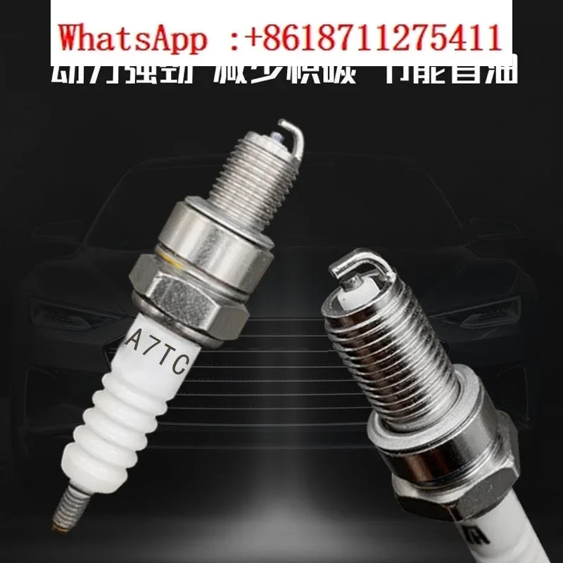 Durable Motorcycle Spark Plug 125 150 100 D8TC A7TC Iridium Platinum Spark Plug Scooter Bend Beam