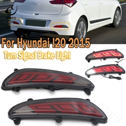 PMFC LED Rear Bumper Brake Lamp Stop Lamp Warning Light Turn Signal Light Reversing Light Running Light For Hyundai I20 2015