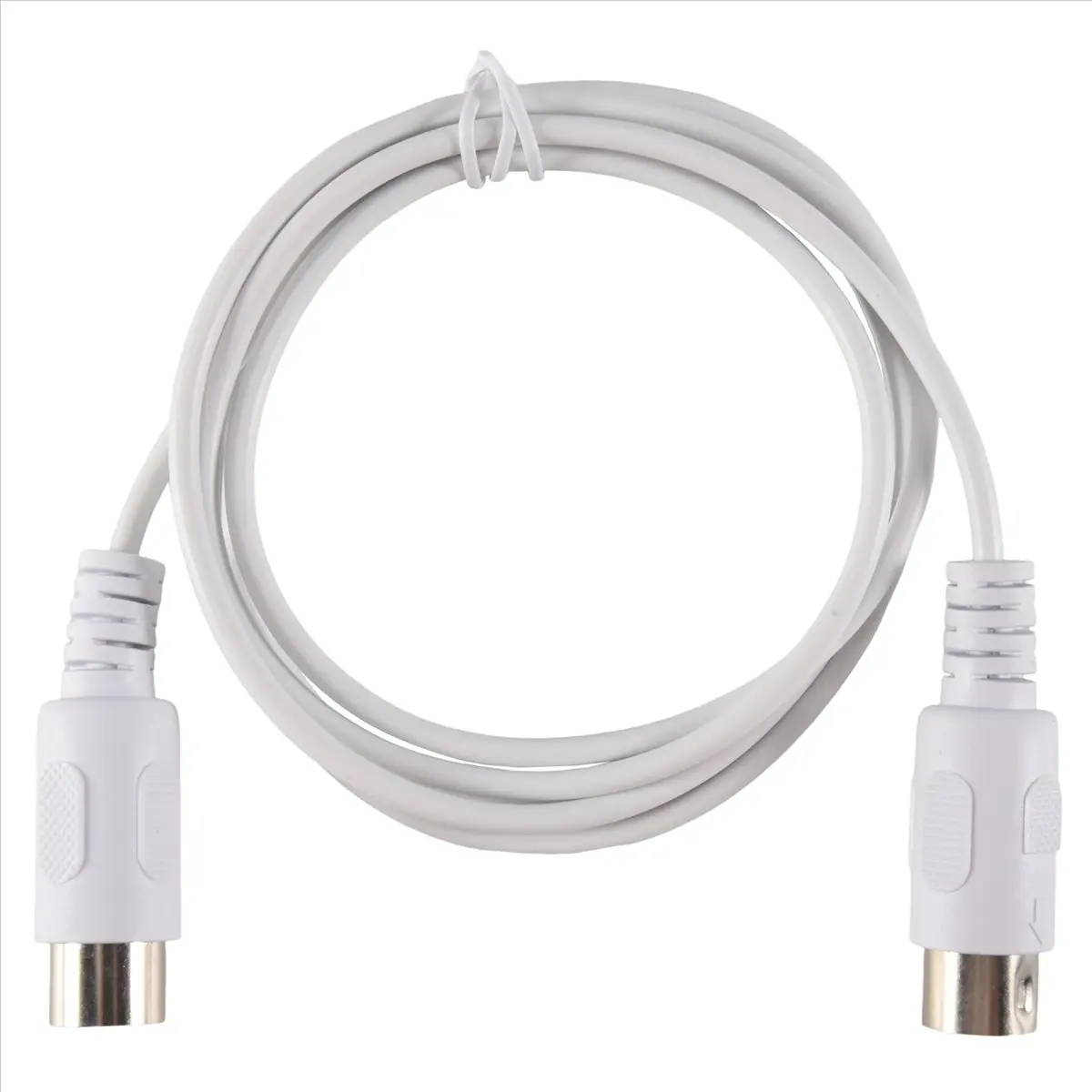 T34C MIDI Extension Cable to Male 5 Pin 1.5/4.95FT High Quality 5 Pin Male to 5 Pin Male MIDI Extension Cable