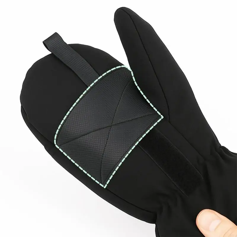 Luvas práticas para carrinho bebê, camada interna isolada, pulseiras elásticas, sistema fixação seguro, fácil manutenção