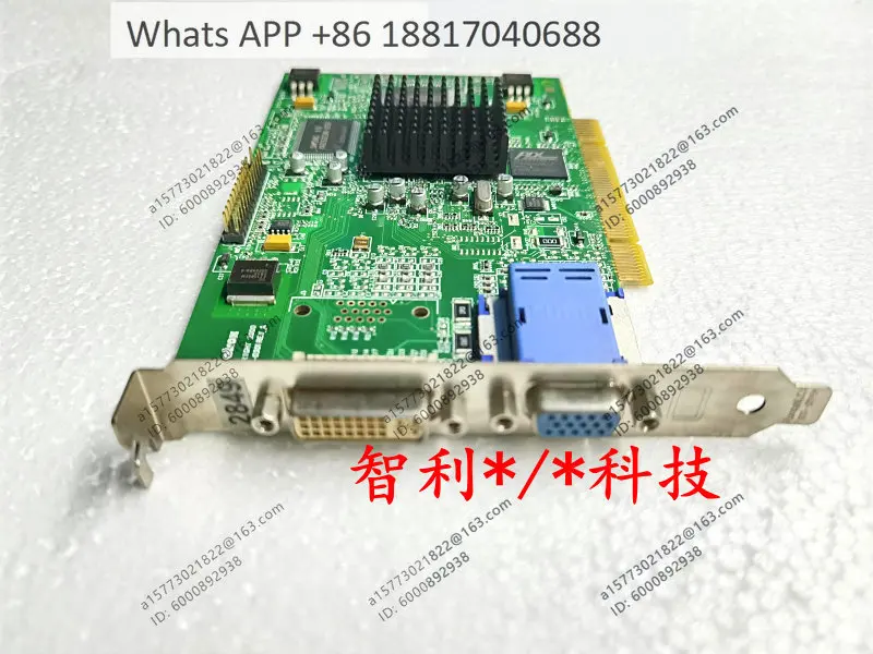 MATROX G450 G45FMDVP32DB F7003-0301 03N5853 PCI Industrial Graphics Card DVI