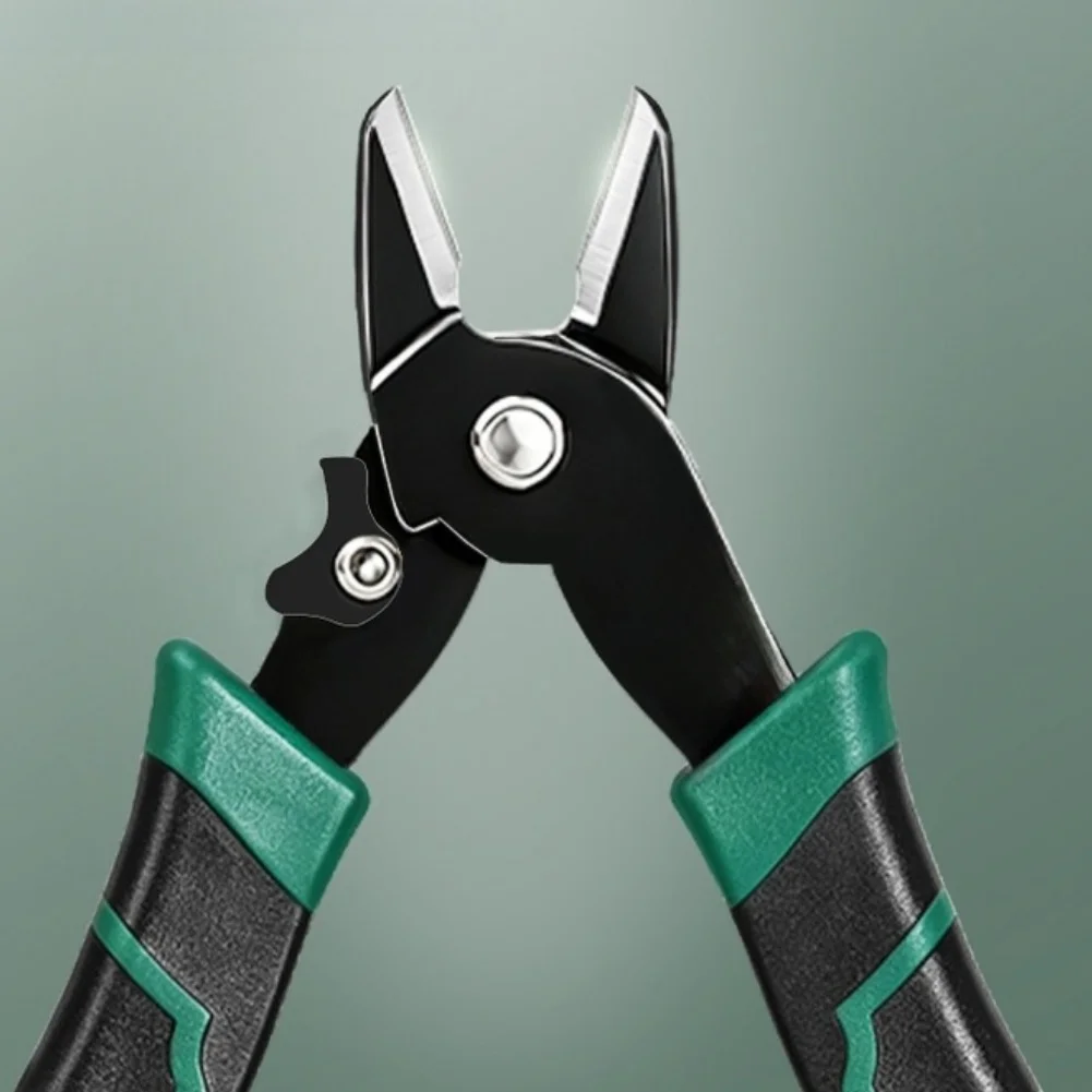 6 inch Manganese Steel Shear Pliers for Electronics Repair Lightweight Compact Design for Detailed Crafting Tasks