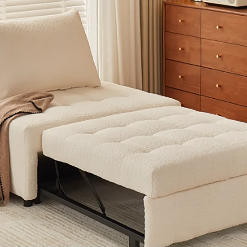 Luxo elegante sala de estar sofás design francês na moda moderno sofá cama multifuncional confortável canapé iluminado móveis do quarto