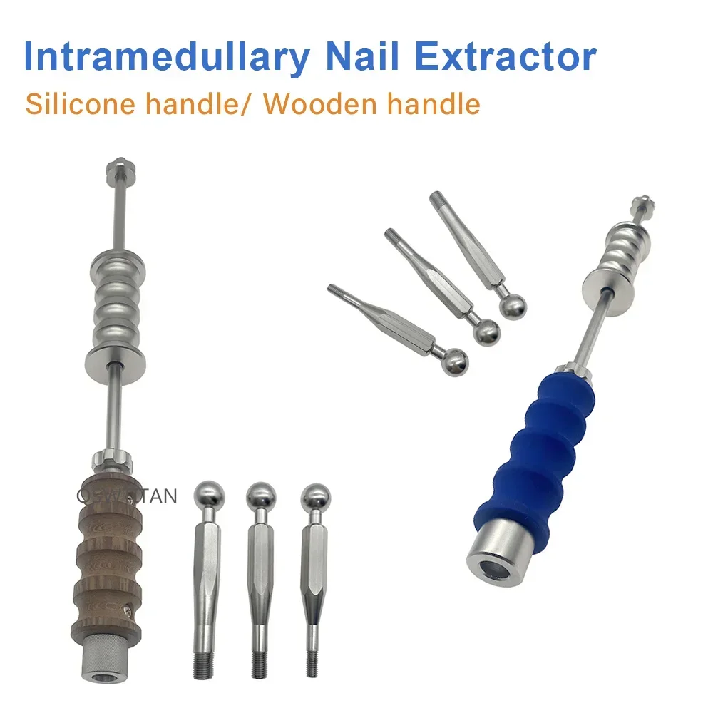 Tibia Inverted Quick Extractor Intramedullary Nail Extractor Femur Orthopedic Instrument Autoclavable Nail Extractor Removal