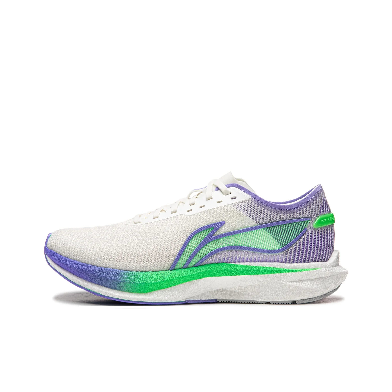 Li Ning ZhuiFeng Running Shoes Women's Low Top Champagne White ARPV008-7