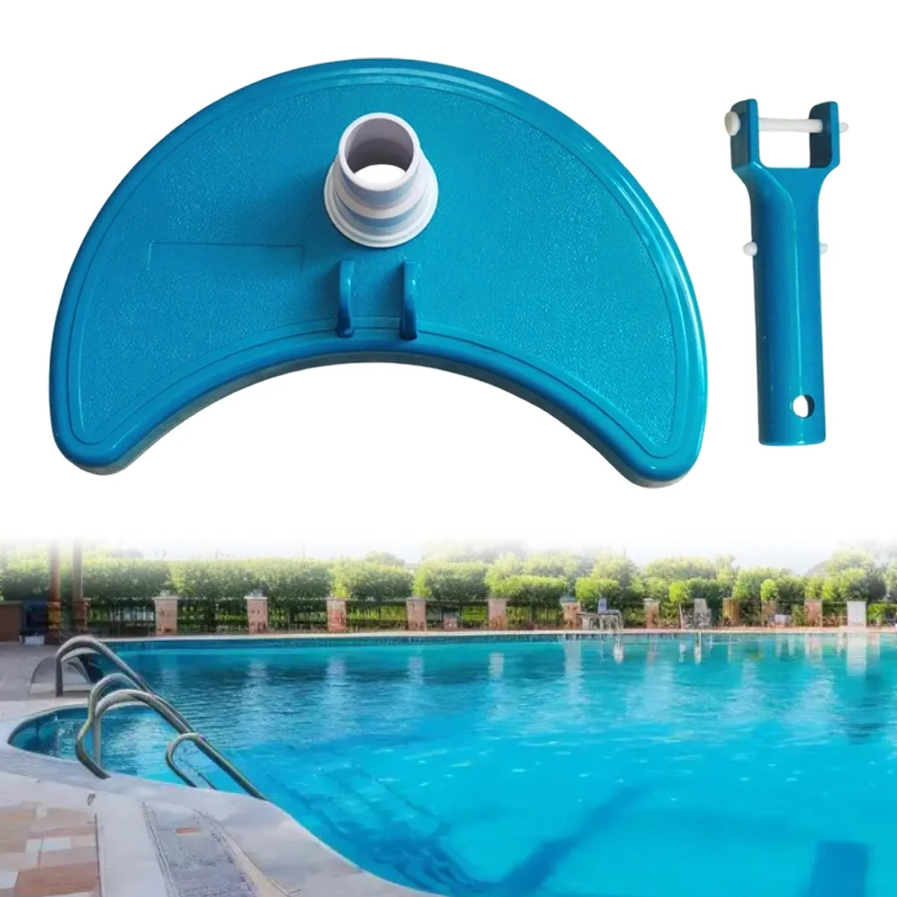 /Blue /Half /Moon Pool Vacuum Head For Standard 1.25 1.5 Inch Hose Efficient Debris Removal Swimming Pool Cleaning Tool Accessor