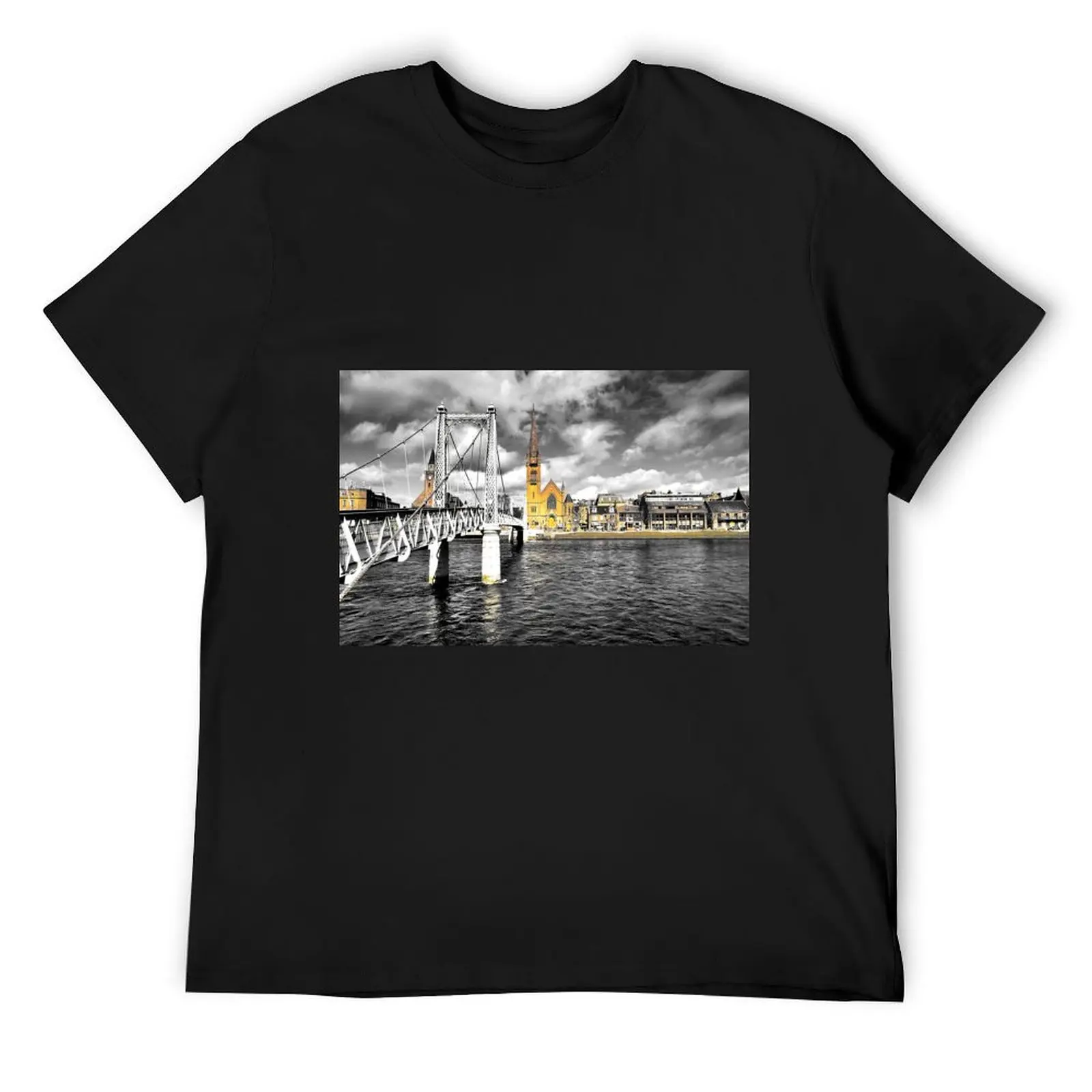 

Inverness Bridge T-Shirt Aesthetic clothing new edition vintage clothes big and tall t shirts for men