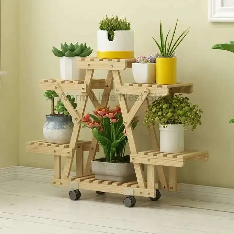

Nordic Garden Wedding Decorations Designer Aesthetics Rack Plant Display Shelf Minimalist Organizer Muebles Home Furniture