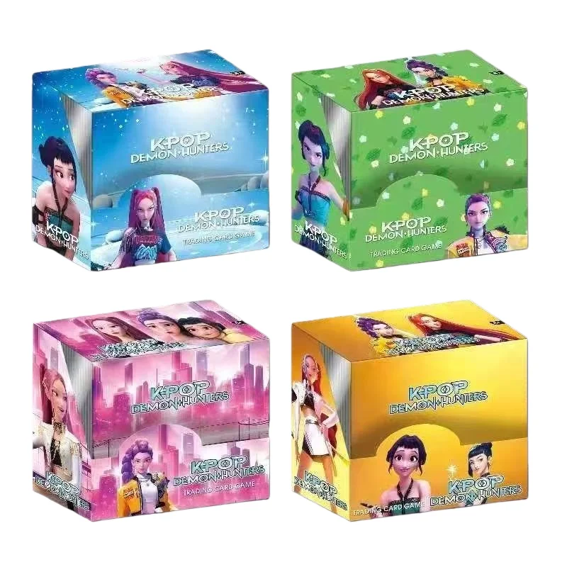

K-Pop x Demon Hunters Joint Series Rare Anime Character Collection Cards Blind Box - Exquisite Game Peripheral Toys