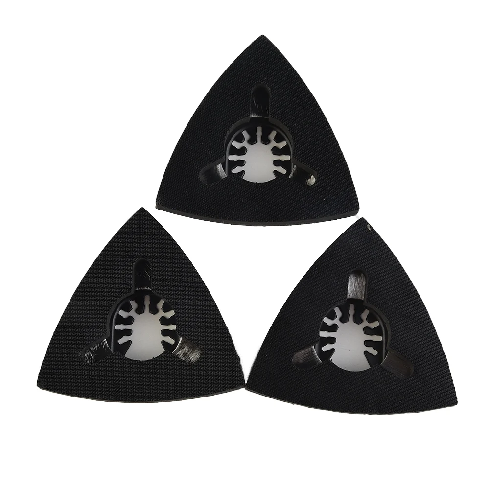 3pcs Triangular Sanding Pad Quick Release Oscillating Tool For Bosch Series Oscillating Multitool Sanding For Pads Polishing Pad