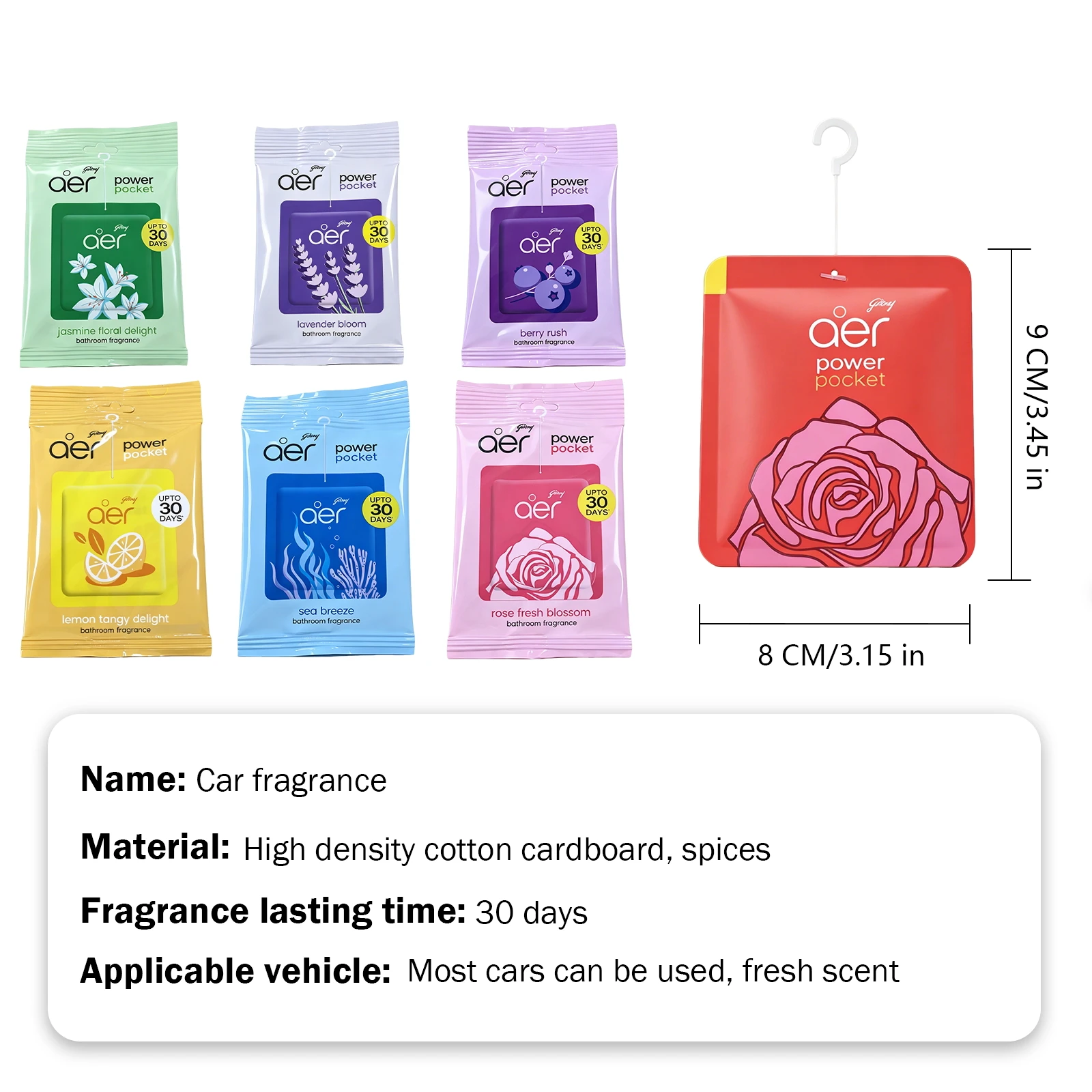 3개 | 6가지 향, 차량 및 가정용으로 겸용 가능 - Home Fragrance No 3 리뷰 및 가격