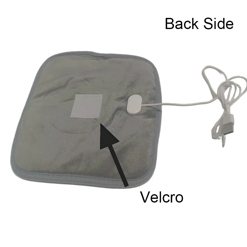 USB Thermostatic Hand Warmer for Winter Office and Home Use Shawl Warm Hands and Legs Short Velvet Fabric Heating Blanket