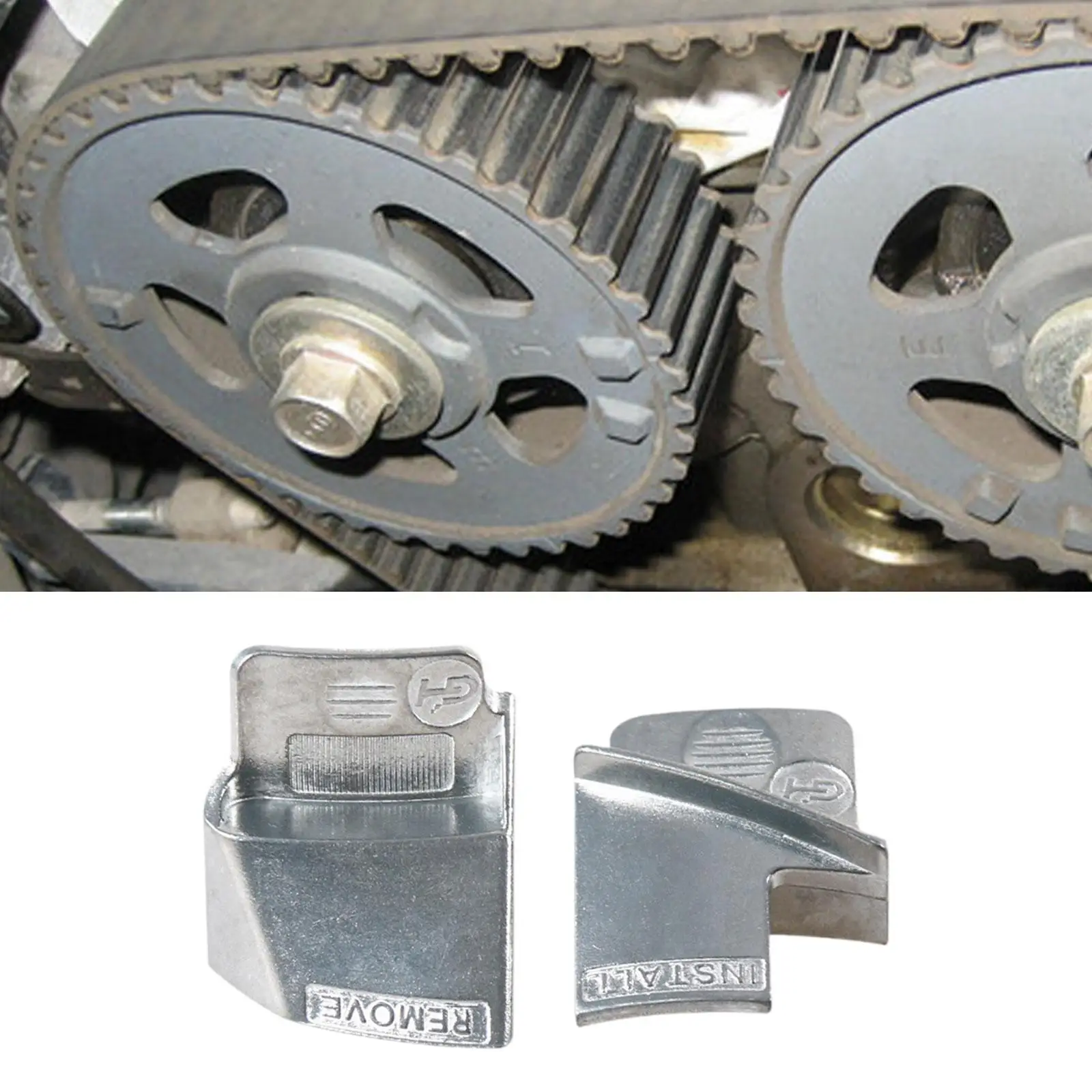 

1 пара инструментов для снятия установки приводного ремня, универсальный ремонт, простота установки, запасные части, разборка ремня ГРМ