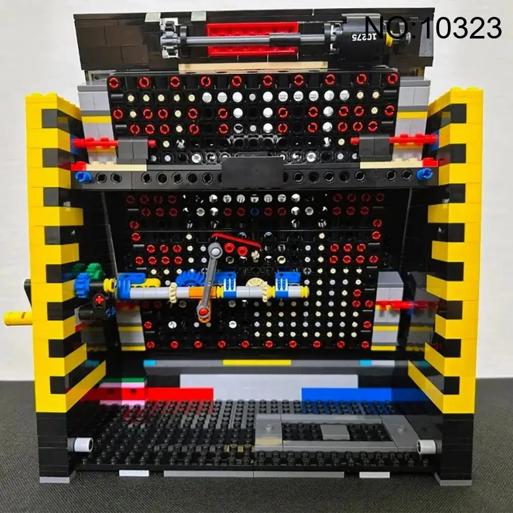 Classic Dot-Eating Hero Construction Bricks, Innovative DIY Present Yellow Orb Character  High-Quality Assembly Kit