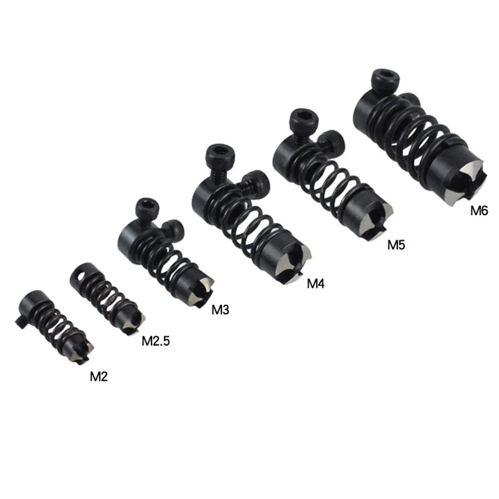 1set Fase Entgraten Spitze M2-M6 Maschine End Tap Grat-freies Tap Anfasen Für Holzbearbeitung Metallbearbeitung Entgraten Werkzeuge teile