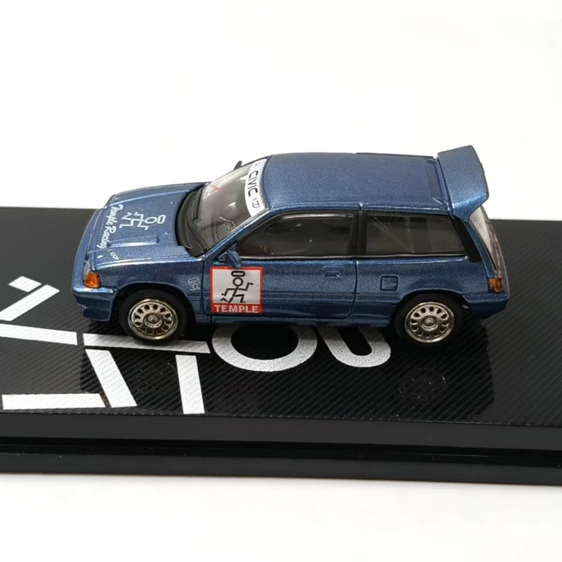 JDM1: 64 schaal CIVIC SiE-AT simulatie automodel statische collectie versierd vakantiegeschenken speelgoed