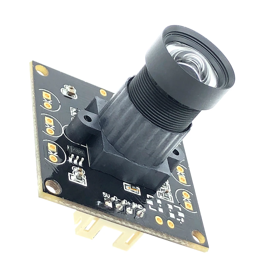 Câmera industrial de distorção zero HD 2MP 1920*1080P OTG UVC 60FPS 120FPS MJPEG Módulo de câmera USB para Android Linux Windows