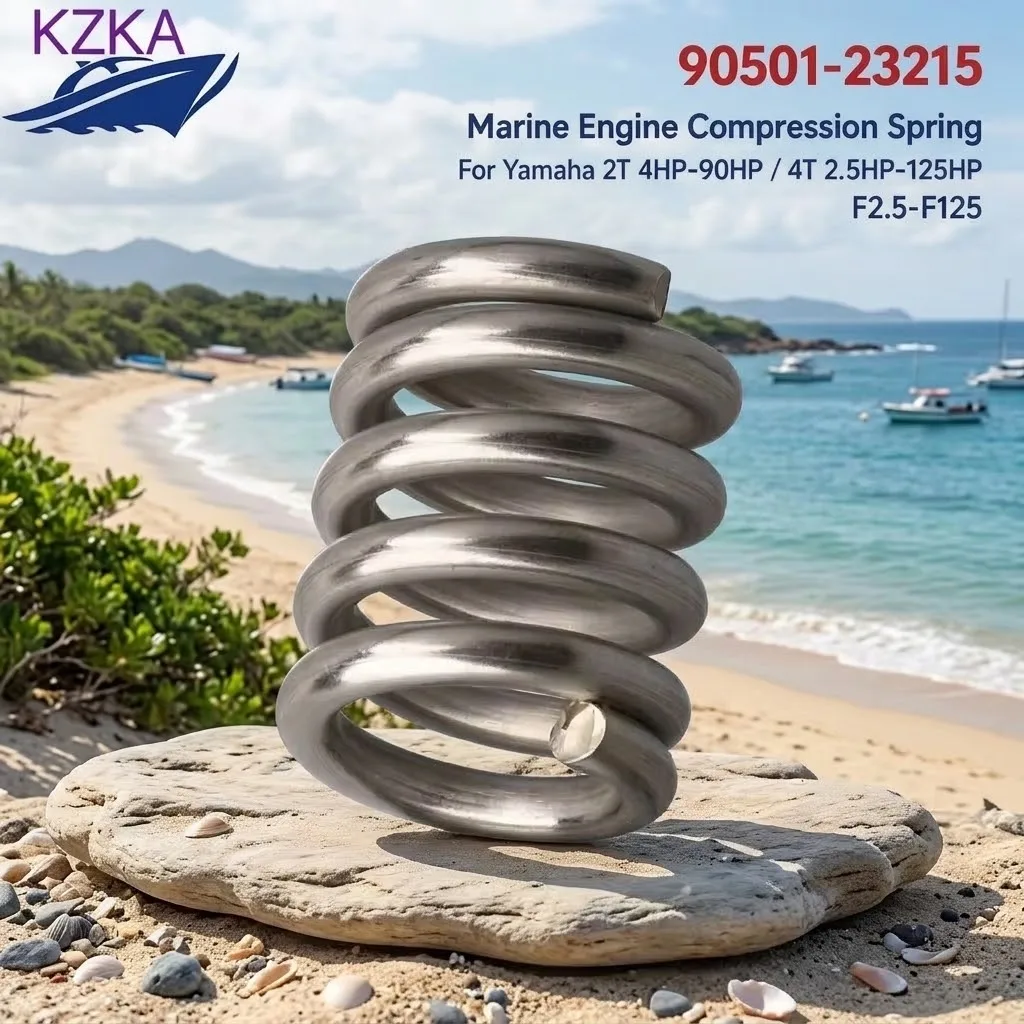 90501-23215 Compression Spring For Yamaha Marine Engine 2T 4HP-90HP 4T 2.5HP-125HP F2.5-F125 Engine Accessories