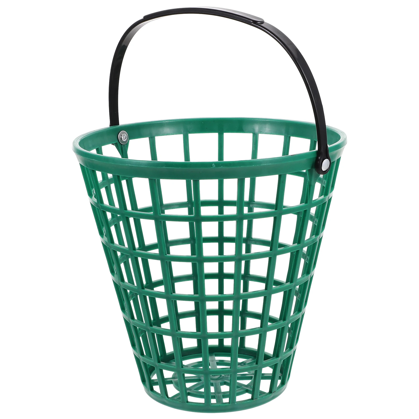 

75Pcs Golf Ball Basket Stackable Rust Proof Swivel Handle Comfortable Carry Outdoor Use Ball Basket Range Buckets
