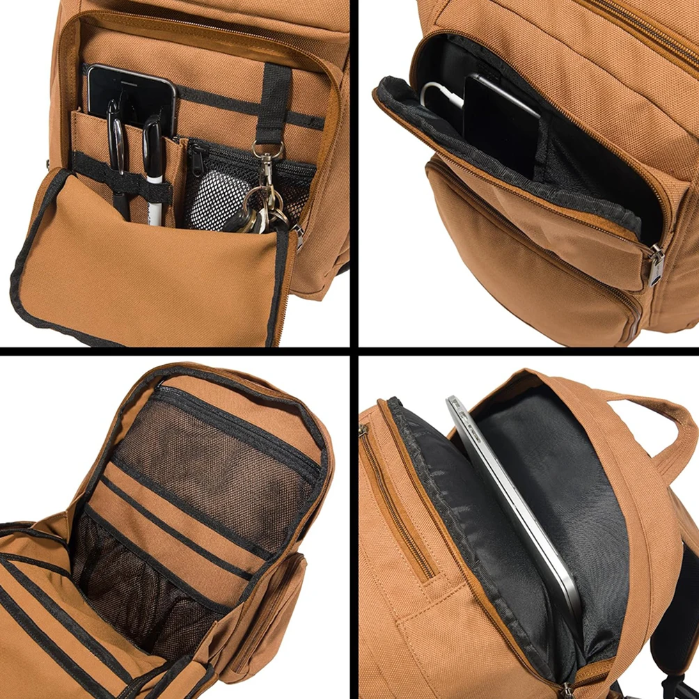 Custom 35L Casual Studio Sports Backpack Triple Compartment Durable Laptop Sleeve Abrasion Resistant Waterproof Zipper Polyester