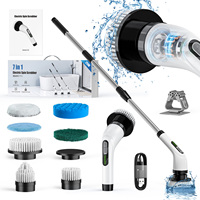 Electric Cleaning Brush Cordless Handheld Shower Scrubber Spin Cleaner Multifunctional Cleaner with 7PCS Heads Bathroom Kitchen