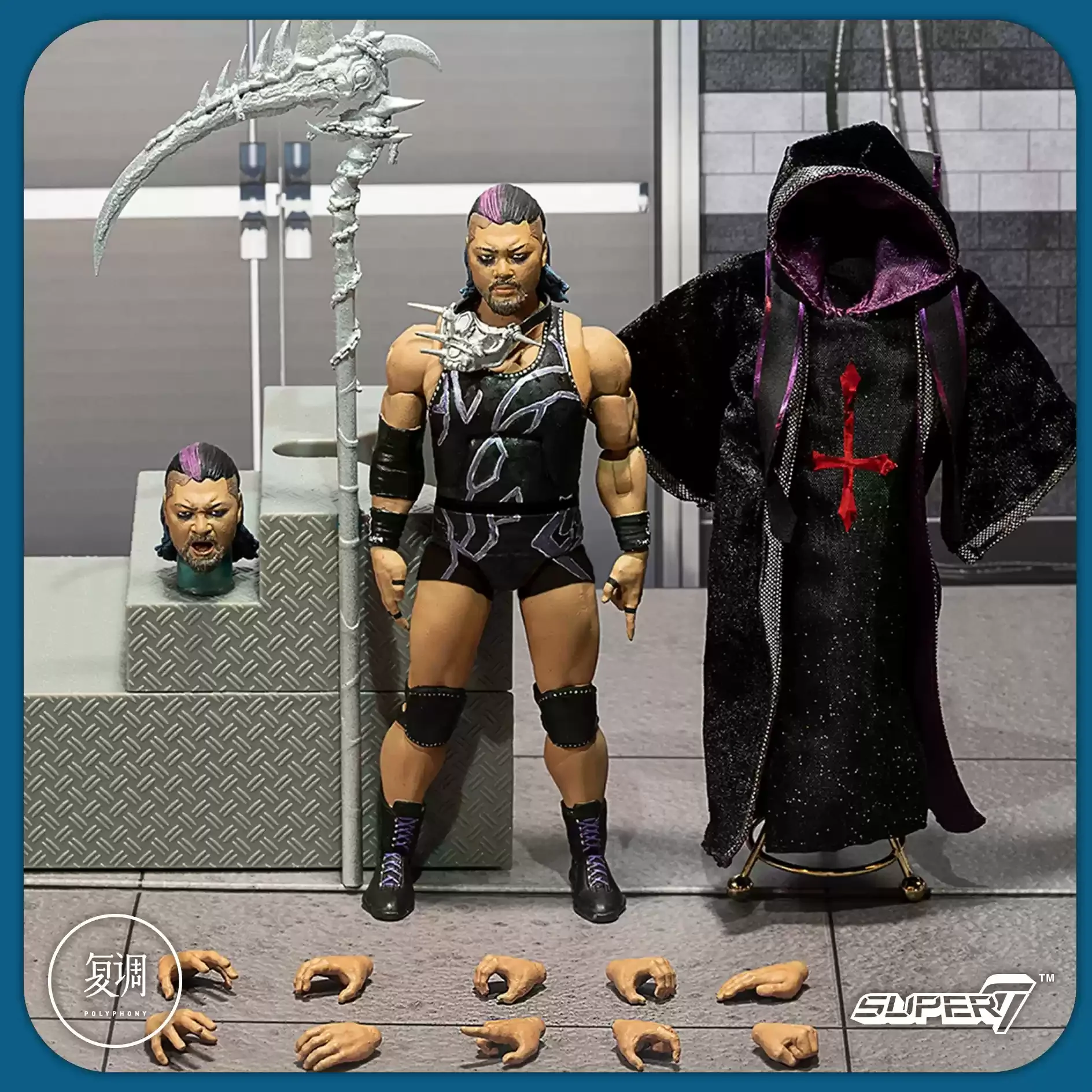 Super7 New Japan Pro Wrestling Bushi Hiromu Takahashi Tetsuya